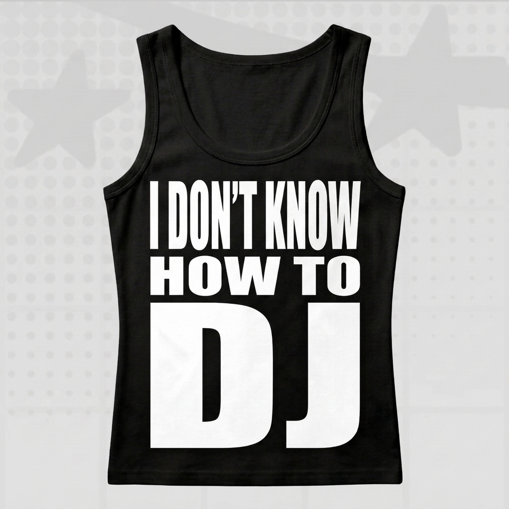 2000s Slogan Tank Top