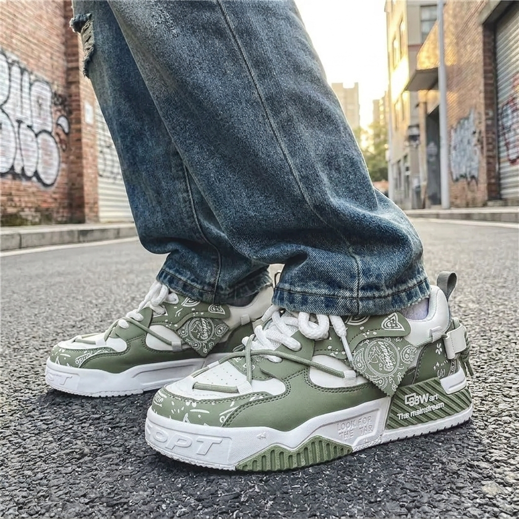 Graphic Y2K Sneakers