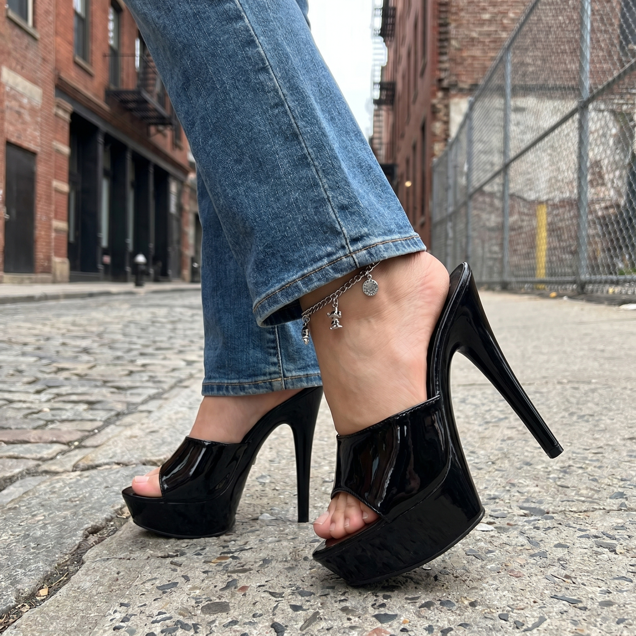 Y2K Patent Leather Heels
