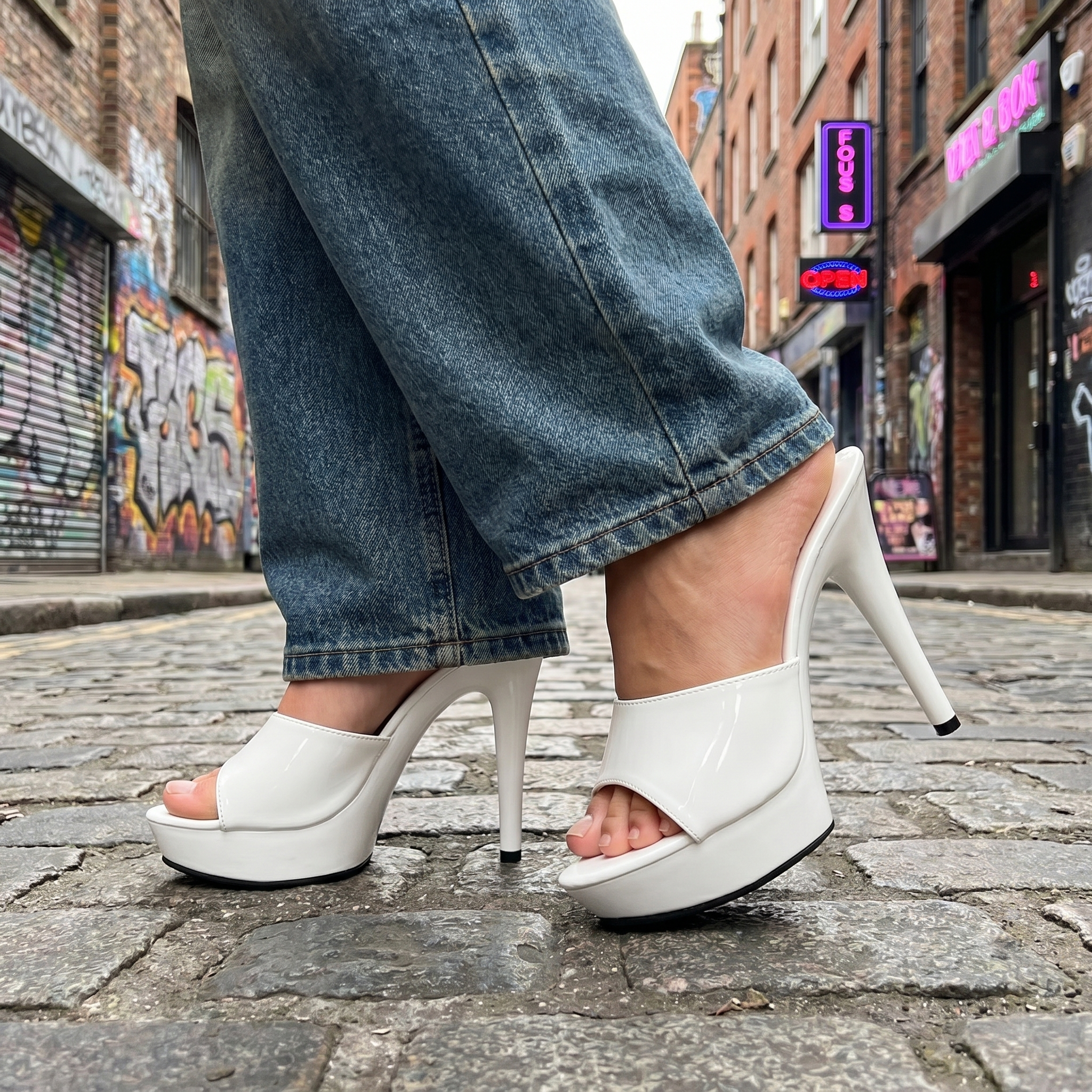 Y2K Patent Leather Heels