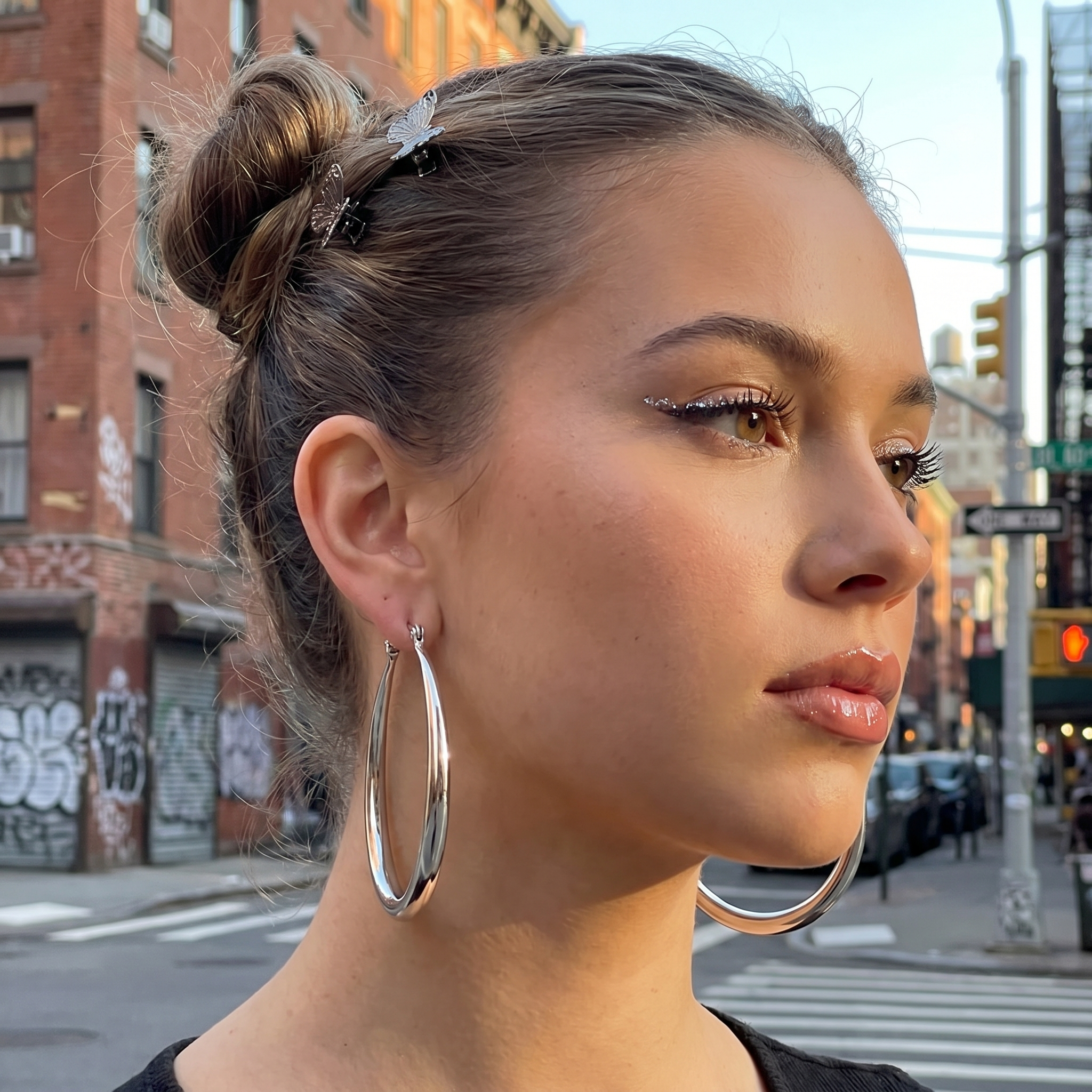 Y2K Classic Hoop Earrings