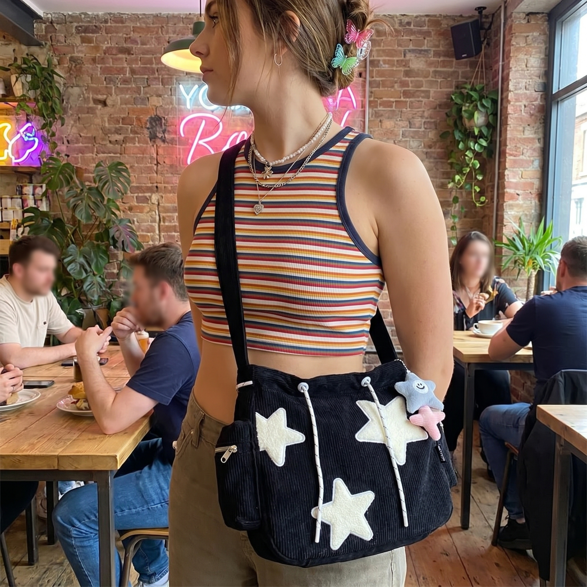 Y2K Large Capacity Shoulder Bag