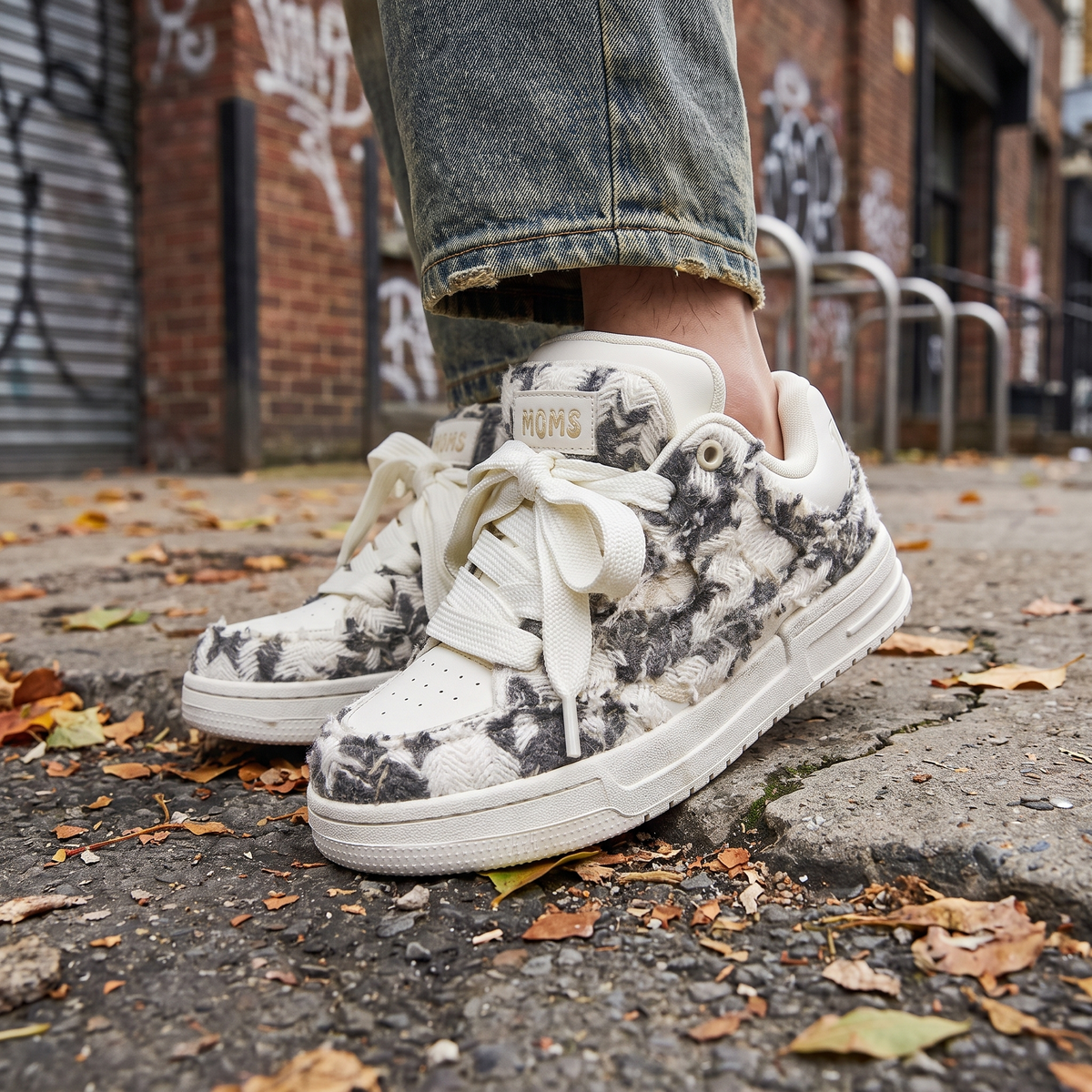 Y2K Oversized Lace Sneakers