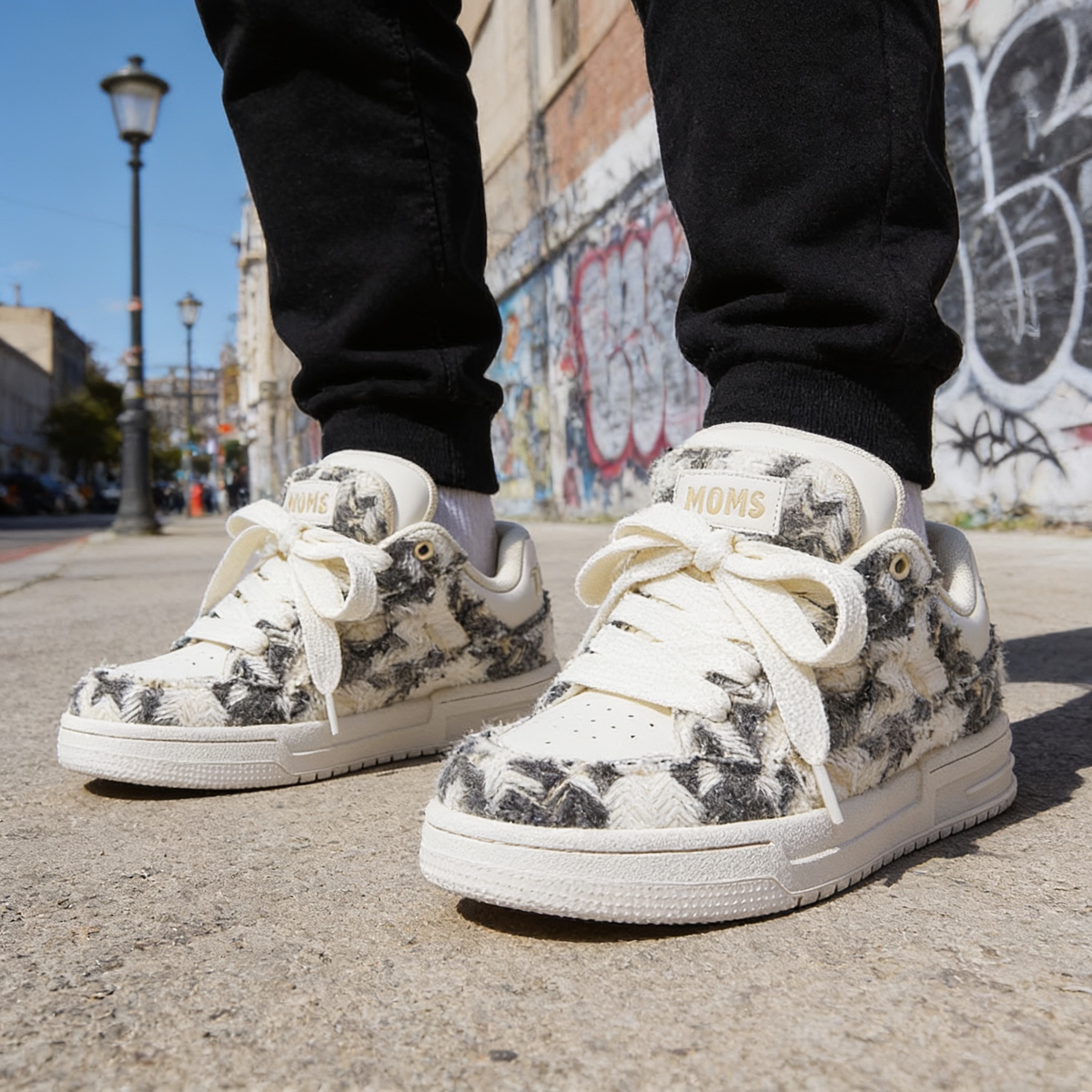Y2K Oversized Lace Sneakers
