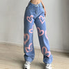 High Rise Y2K Baggy Pants