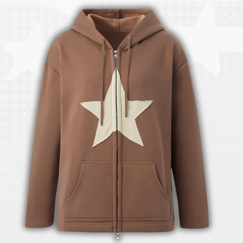 Hooded Star Jacket Y2K