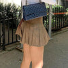 Khaki Y2K Skirt