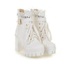 Lace Up Y2K Heeled Boots