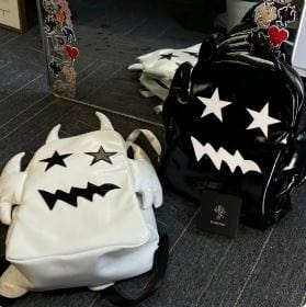 Leather Gothic Y2K Backpack