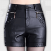 Leather Y2K Women Shorts