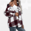 Long Sleeve Y2K Plaid Jacket