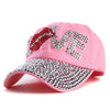 Love Rhinestone Y2K Hat