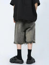 Men's Black Jorts