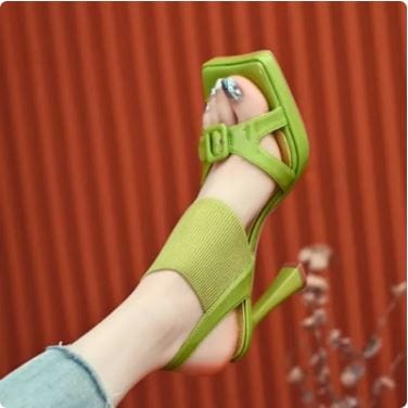 Open Toe Y2K Heels