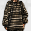 Oversized Striped Y2K Sweater