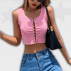 Pink Tank Top Y2K