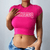 Pink Y2K Crop Top