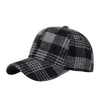 Plaid Y2K Baseball Cap