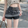 Pockets Y2K Denim Skirt