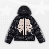 Puffer Skeleton Jacket Y2K