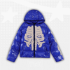 Puffer Skeleton Jacket Y2K