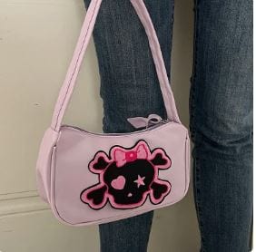 Punk Skull Y2K Handbag