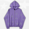 Rhinestone Cross Hoodie Y2K