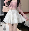 Ruffle Flare Y2K Mini Skirt