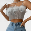 Sequin Y2K Crop Top