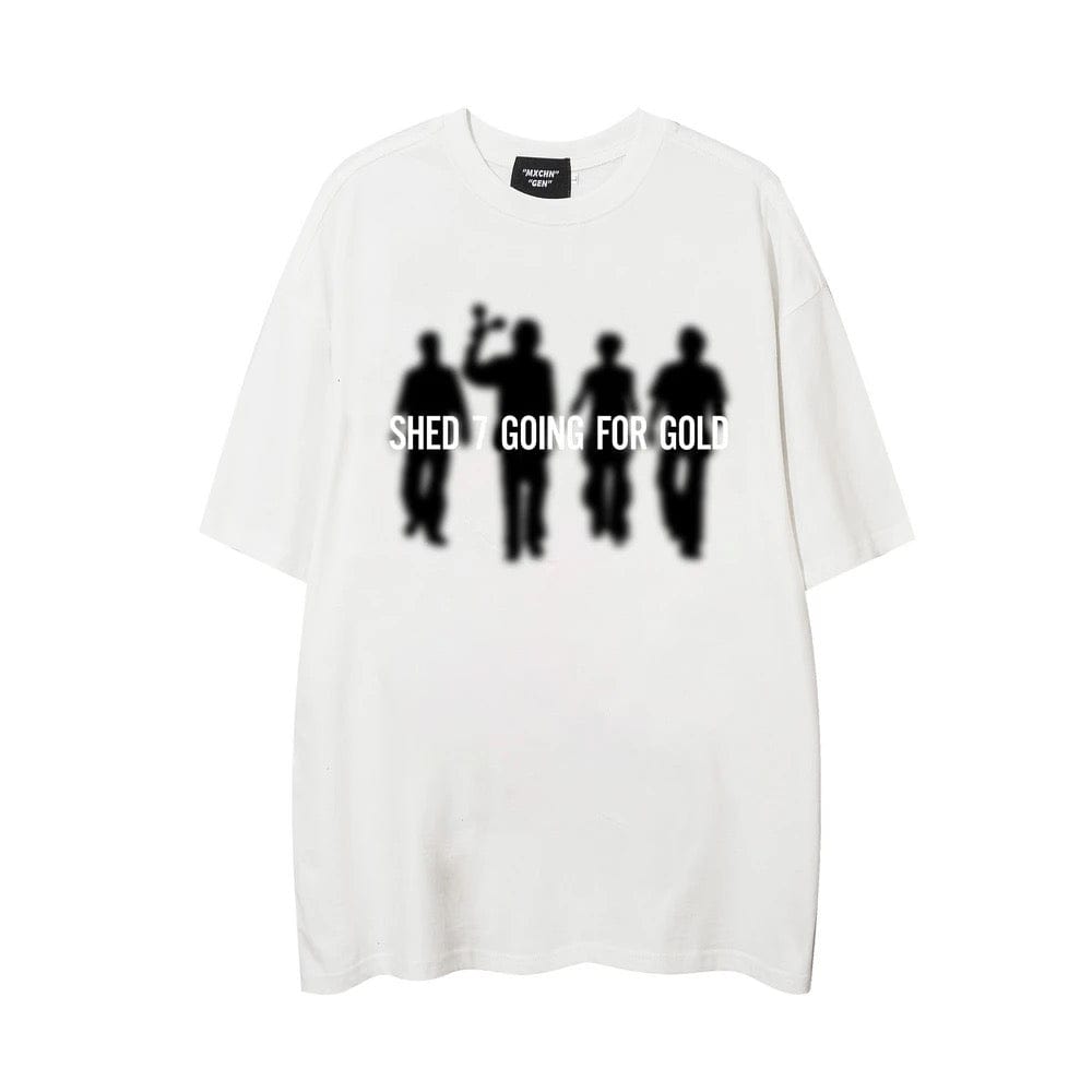 Shadow Graphic Y2K Shirt