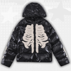 Skeleton Zip Up Hoodie Y2K