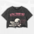 Skull Y2K Crop Top