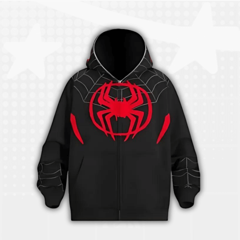 Spider Y2K Full Zip Hoodie