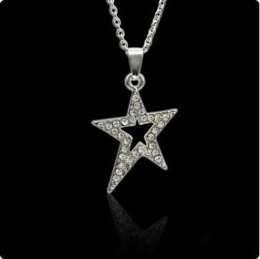 Star Pendant Necklace Y2K