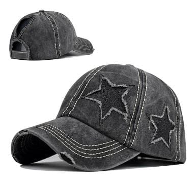 Star Y2K Denim Hats