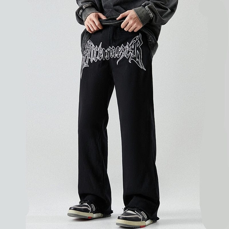 Streetwear Jeans Mens