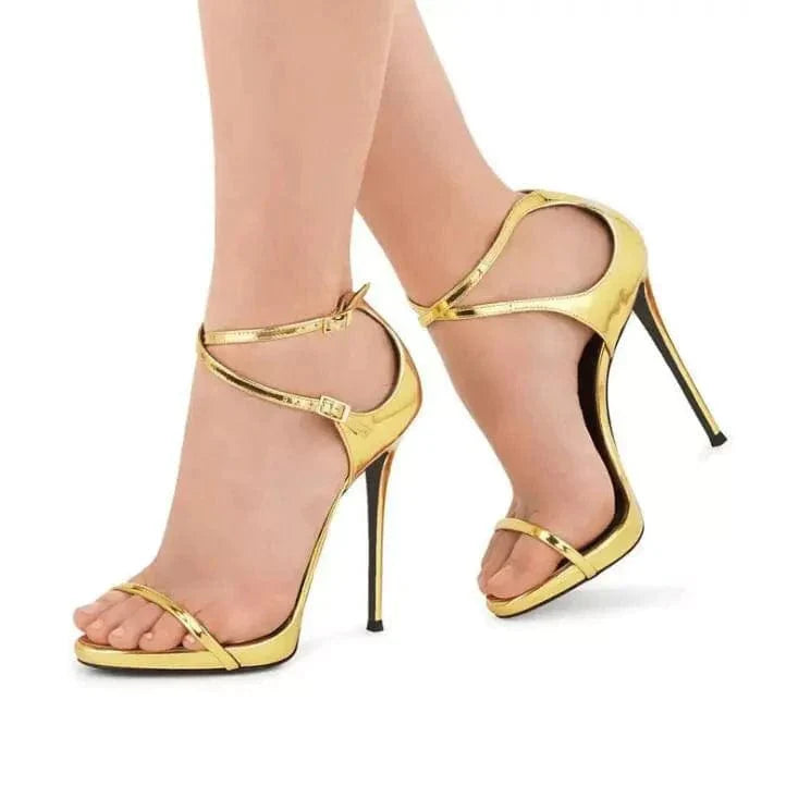 Vintage Gold Heels