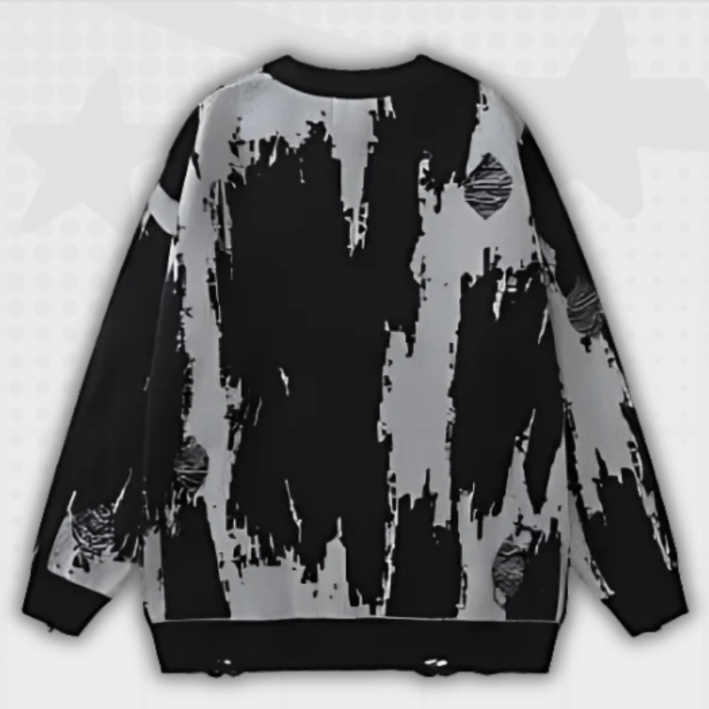 Vintage Ripped Y2K Sweaters