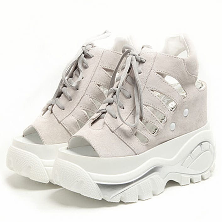 Vintage Style Chunky Platform Sandal