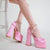 Vintage Style Platform Heels