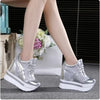 Wedge-heeled Y2K Sneakers