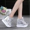 Wedge-heeled Y2K Sneakers