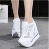 Wedge-heeled Y2K Sneakers