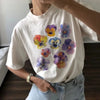 Women's Floral Print Y2K Shirt