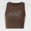 Y2K Brown Crop Top