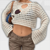 Y2K Crochet Crop Top