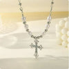 Y2K Cross Pendant Necklace