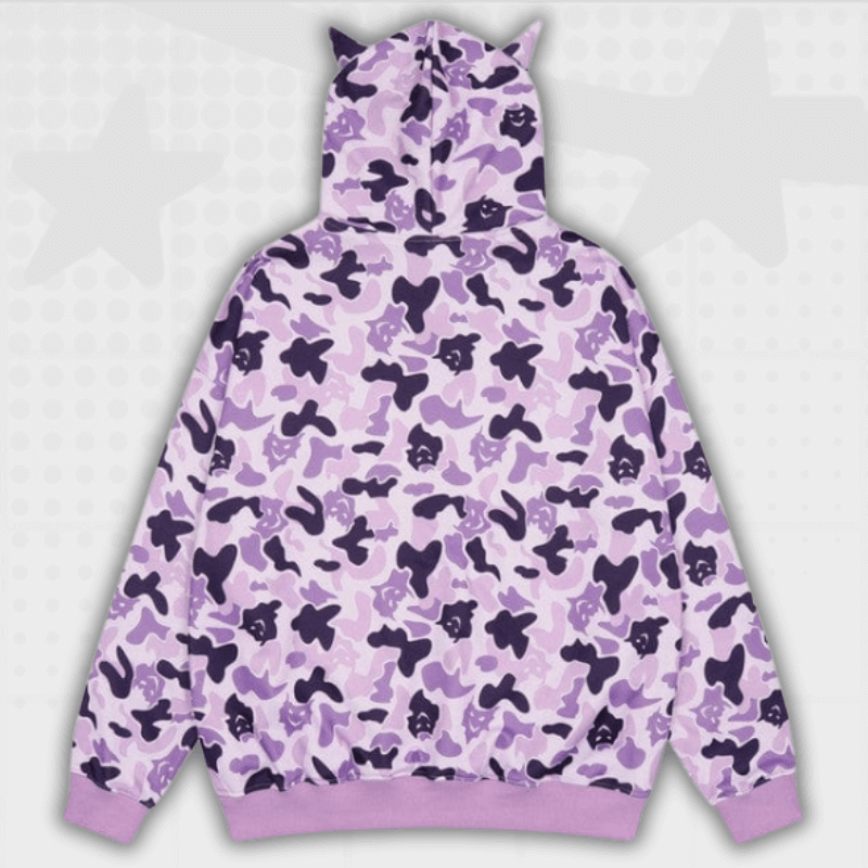 Y2K Demon Vintage Hoodie