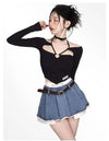 Y2K Denim Skirt