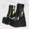 Y2K Designer Plateform Boots